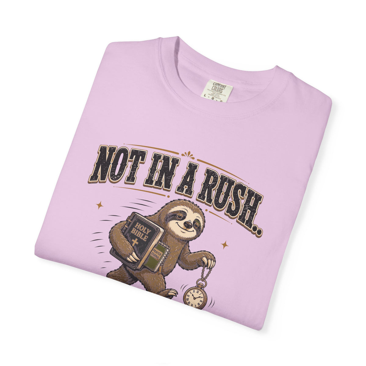 Sloth Timing - Christian Humour Tee