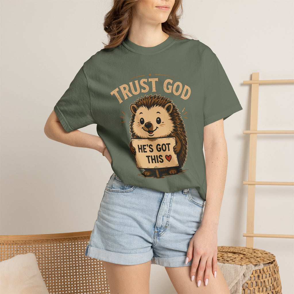 Trust God - Christian Humour Tee