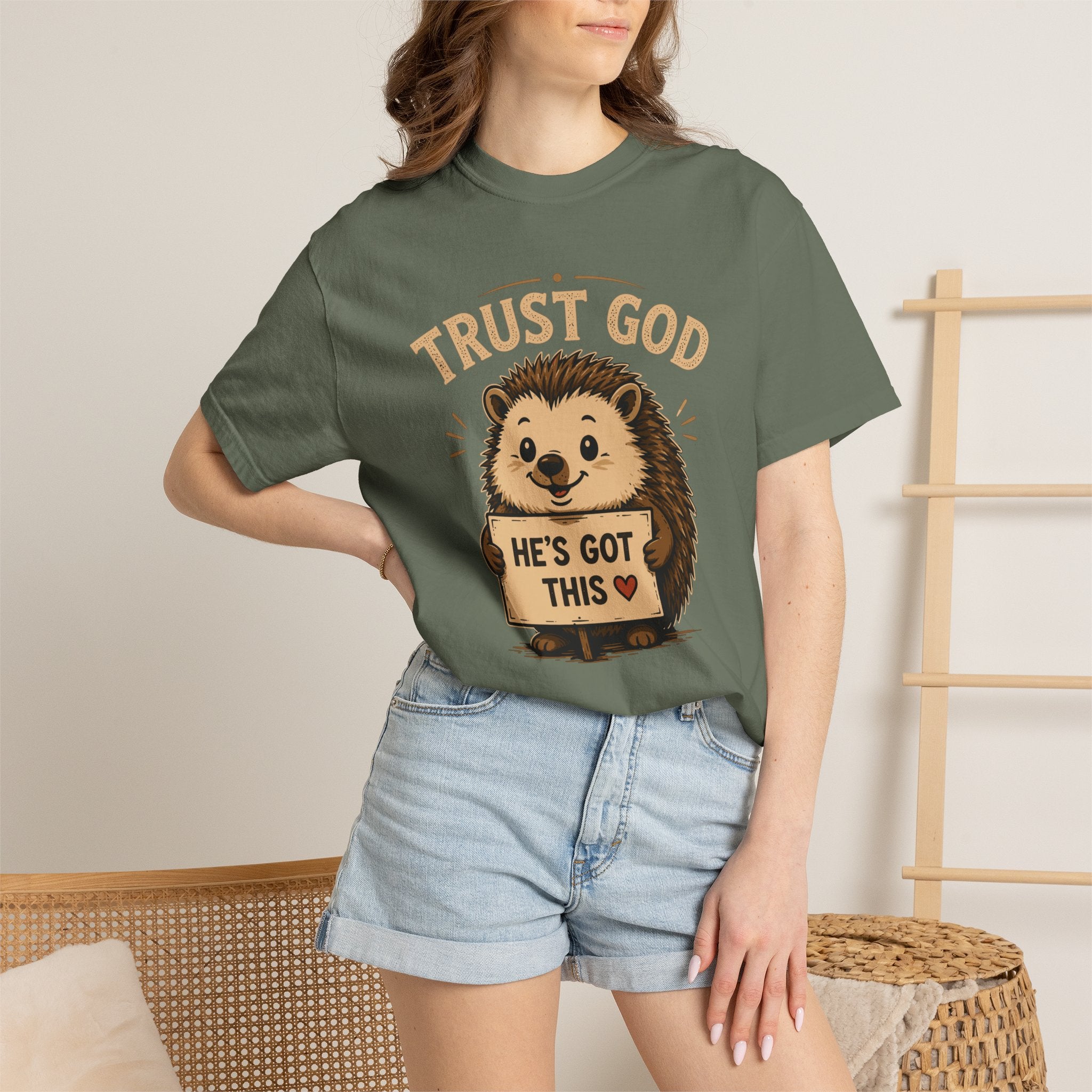 Trust God - Christian Humour Tee