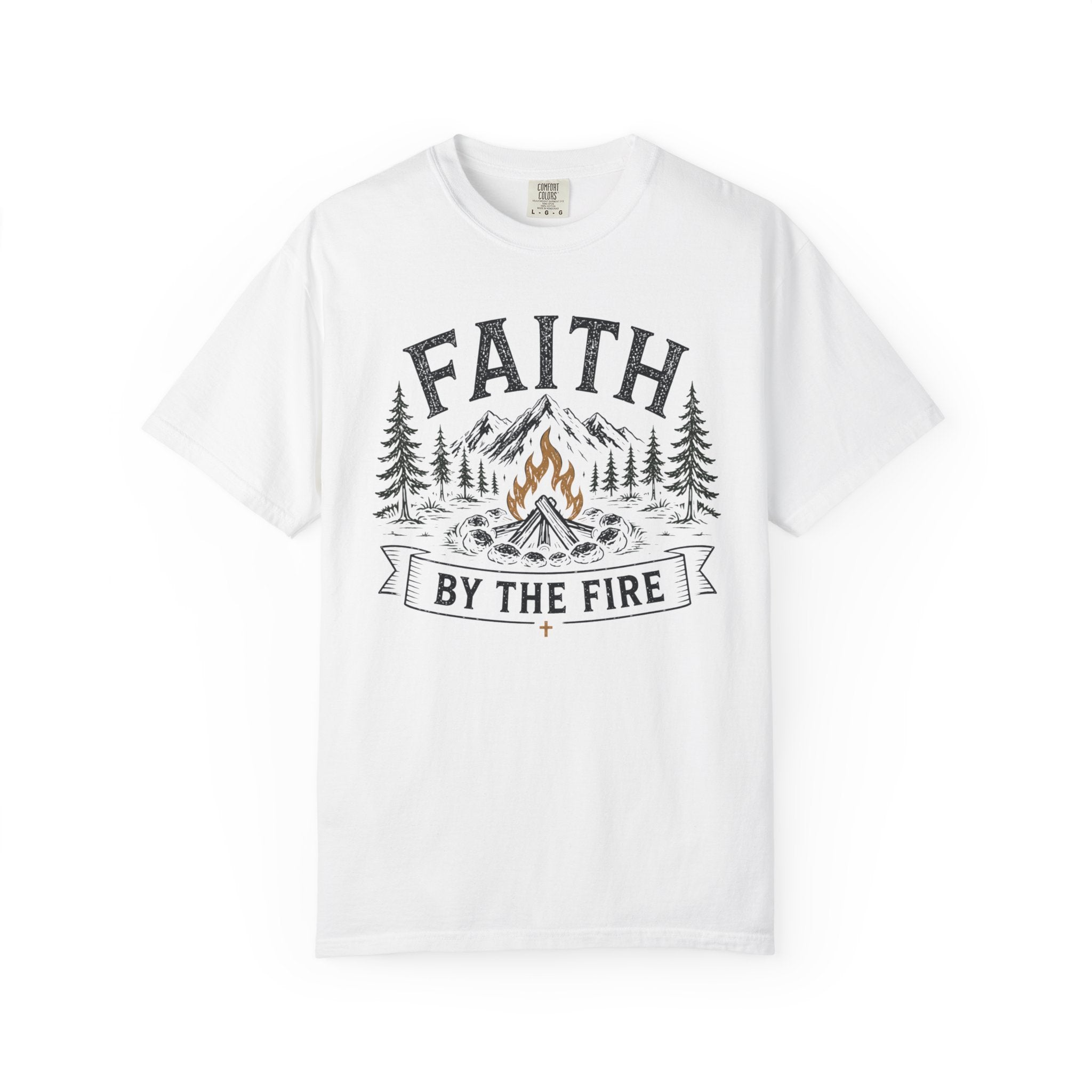 Faith By The Fire - Christian Outdoors Tee