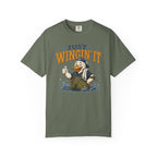 Just Wingin' It Duck T-Shirt — Funny Outdoorsy Graphic Tee