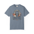 Rooted in Grace & Faith - Christian Floral T-Shirt