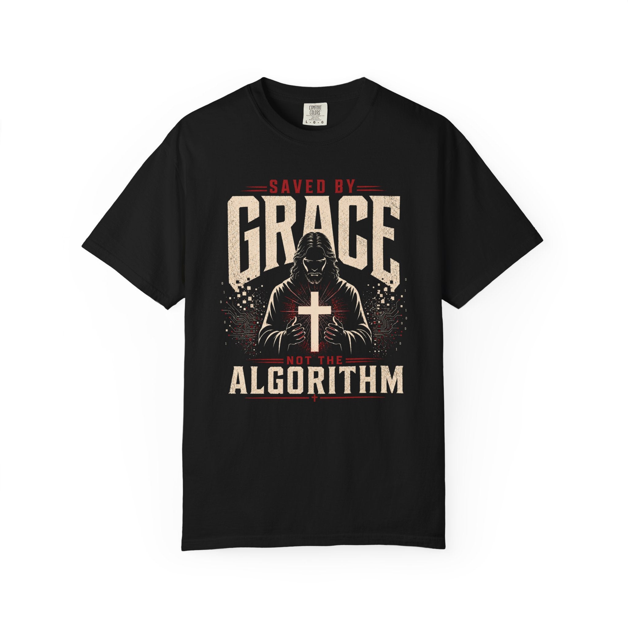 Grace Not Algorithm  - Christian Tee