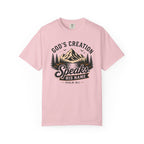 God's Creation Speaks His Name - Christian Outdoors Tee
