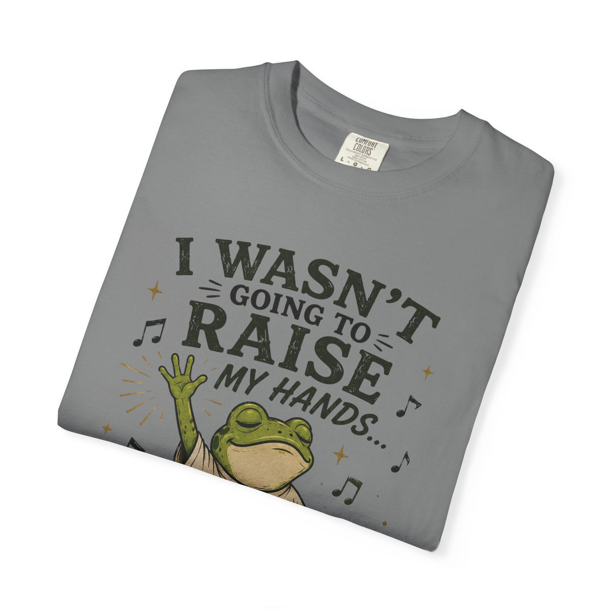 The Bridge Got Me Again Frog T-Shirt V2 – Funny Church Worship Tee