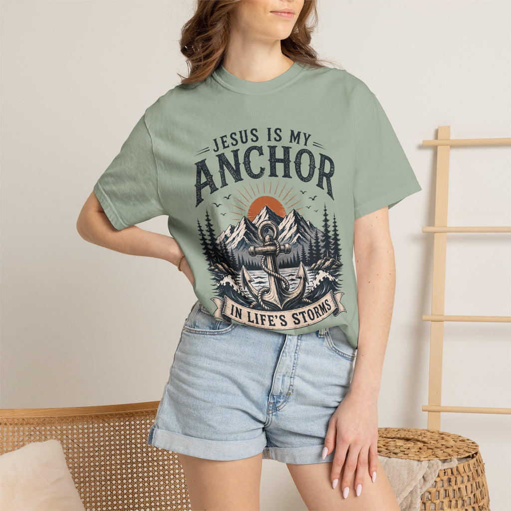 Jesus Is My Anchor – Christian T shirt