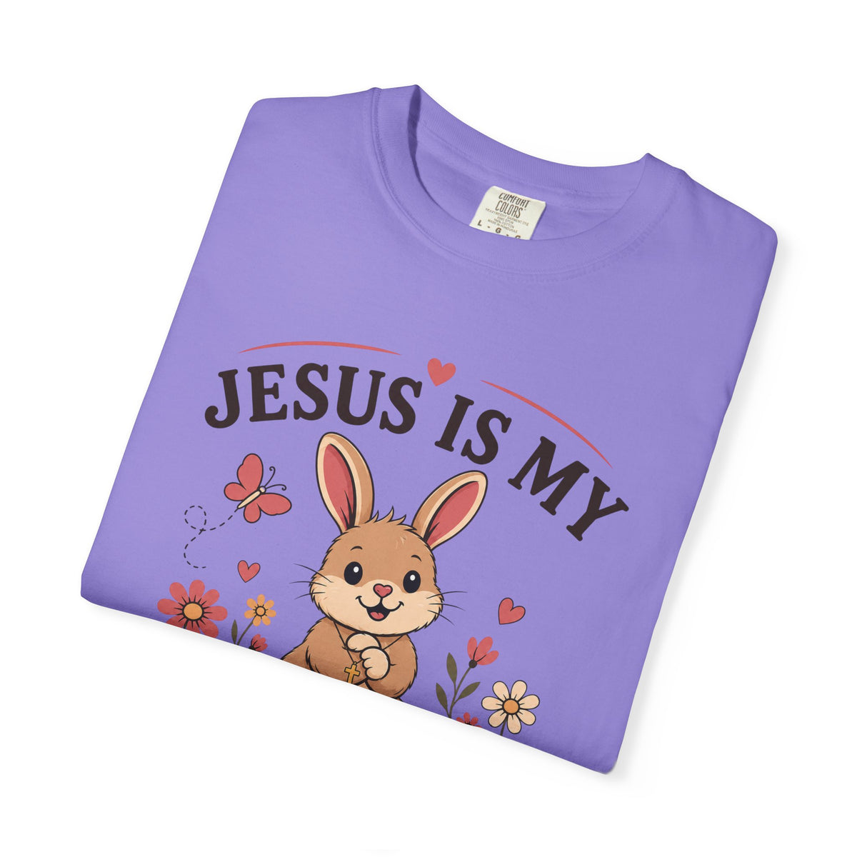 Jesus Is My Hoppy Place - Christian Humour Tee