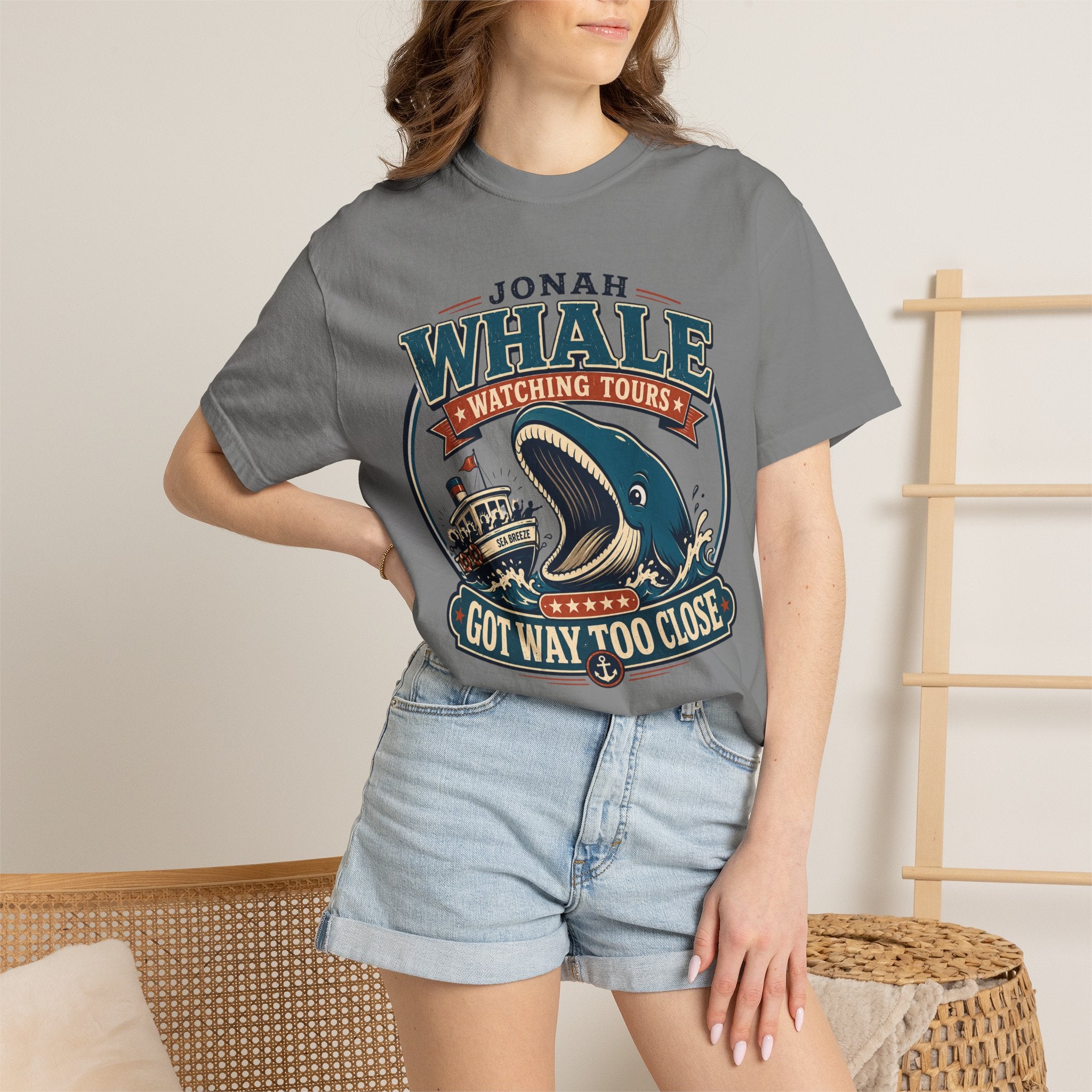 Jonah Whale Watching Tours - Christian Funny Tee