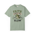 Faith Moves Me Even When I'm Slow | Cute Christian Turtle T-Shirt