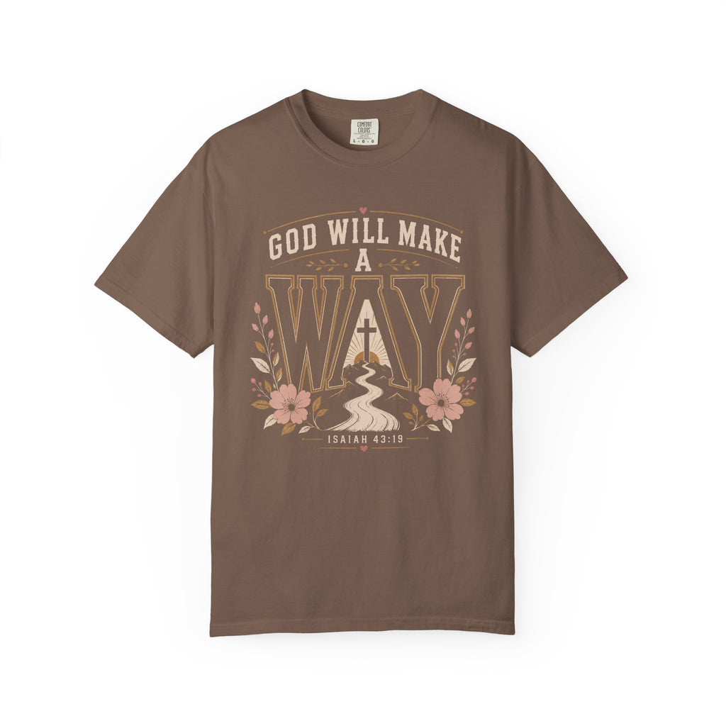 God Makes A Way- Christian Tee