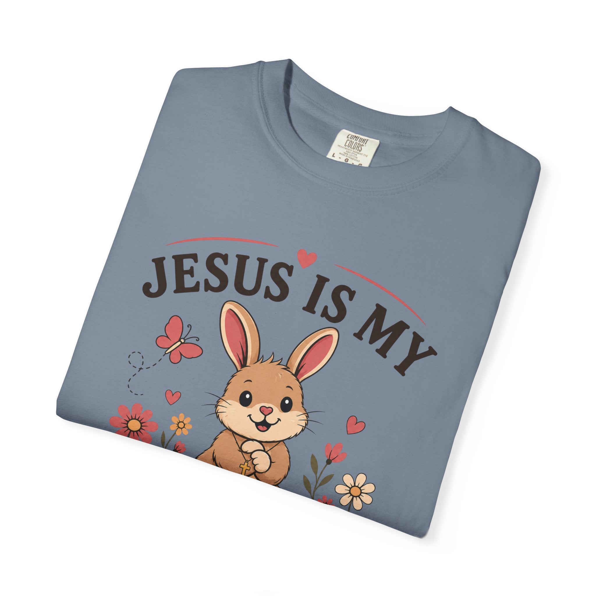 Jesus Is My Hoppy Place - Christian Humour Tee
