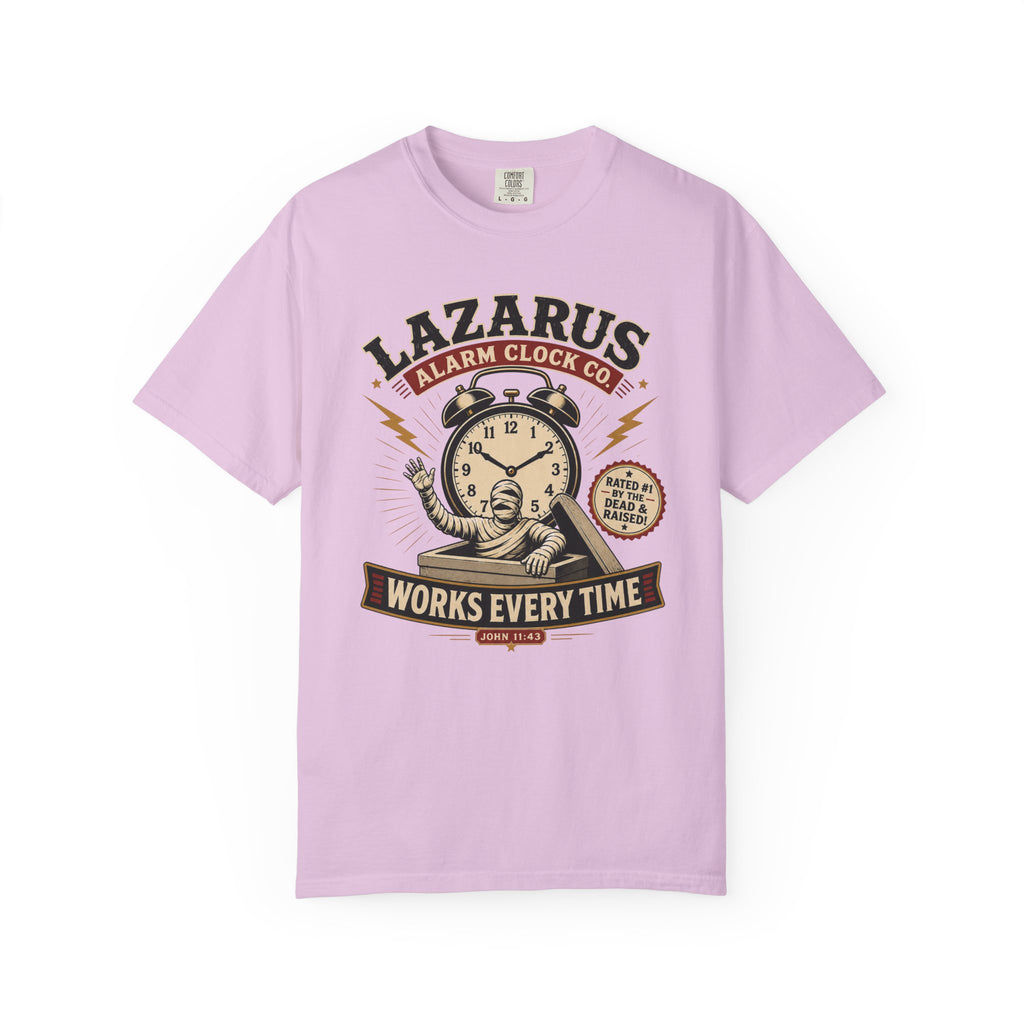 Lazarus Clock Funny Christian T-Shirt