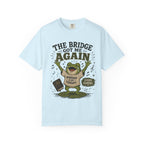 The Bridge Got Me Again Frog T-Shirt – Funny Church Worship Tee