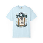 God's Plan Checklist I Christian T shirt