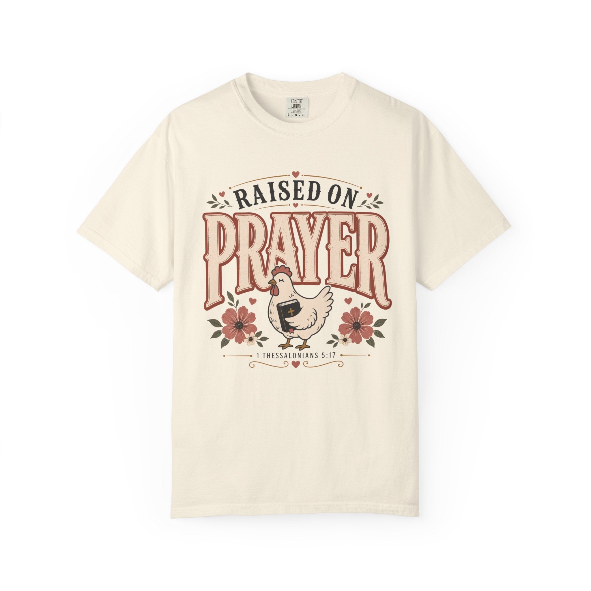 Raised On Prayer - Christian Tee