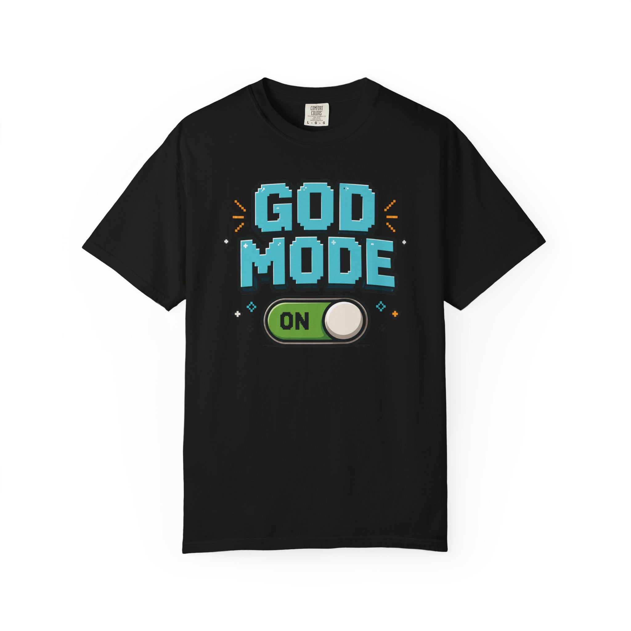 God Mode: ON | Christian Gamer T-Shirt