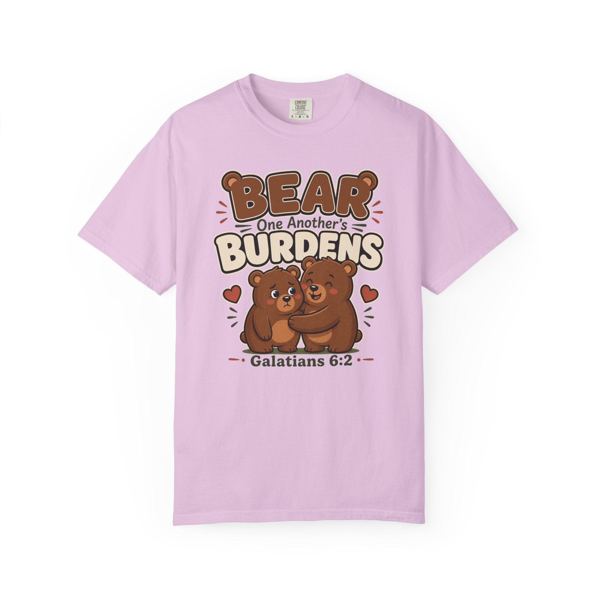 Bear Burdens - Cute Bear Christian Tee