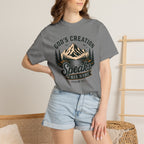 God's Creation Speaks His Name - Christian Outdoors Tee