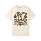 Flock Around and Find Out T-Shirt – Funny Shepherd Duck & Sheep Graphic Tee