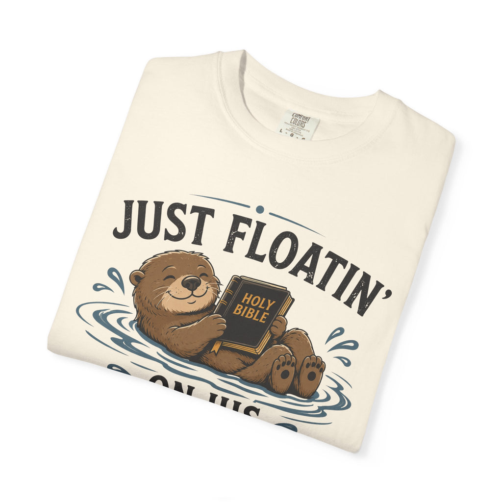 Floatin On God's Promises - Christian Humour Tee