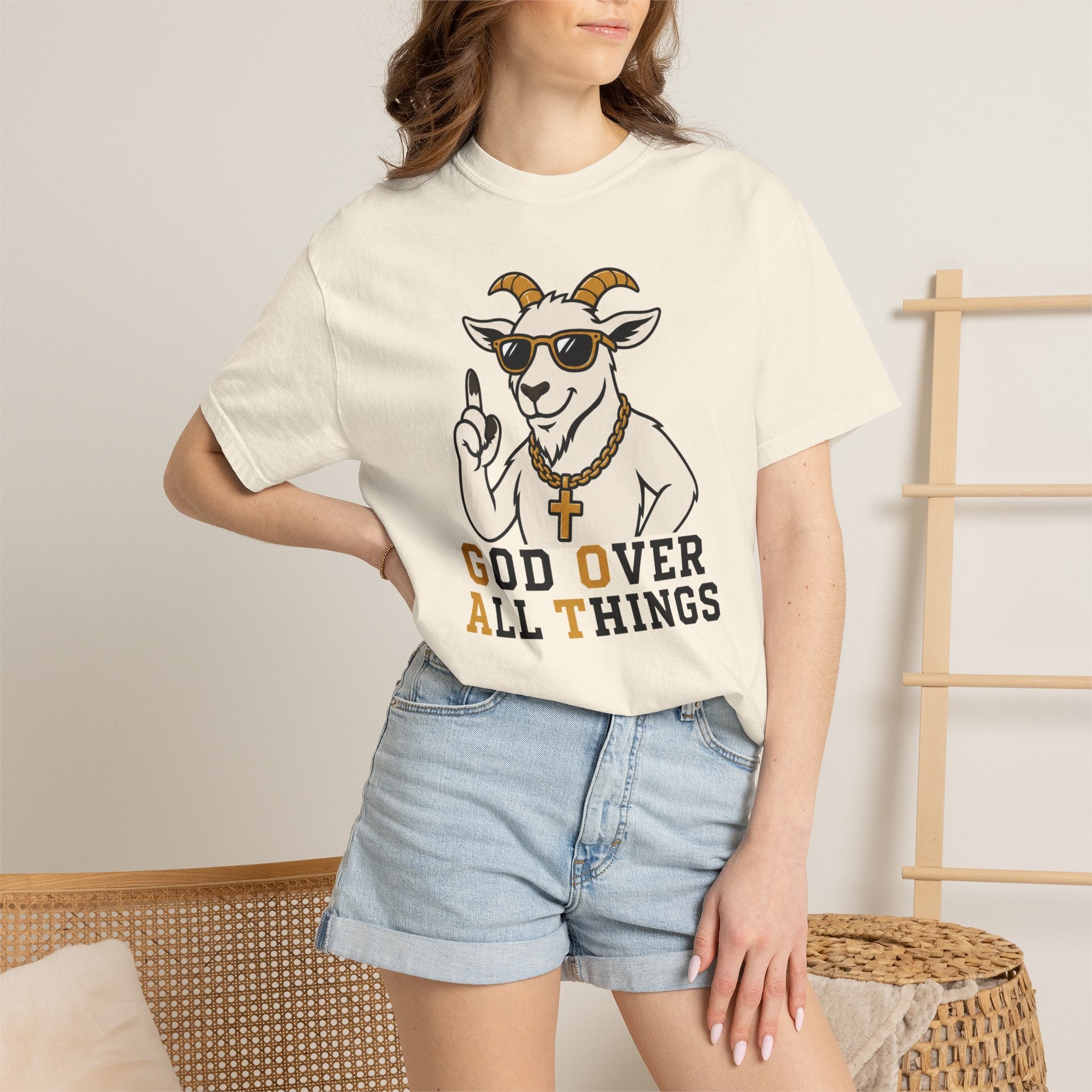 G.O.A.T - Christian Humour Tee