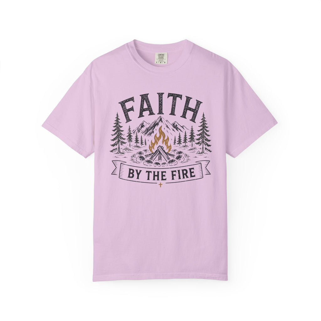 Faith By The Fire - Christian Outdoors Tee