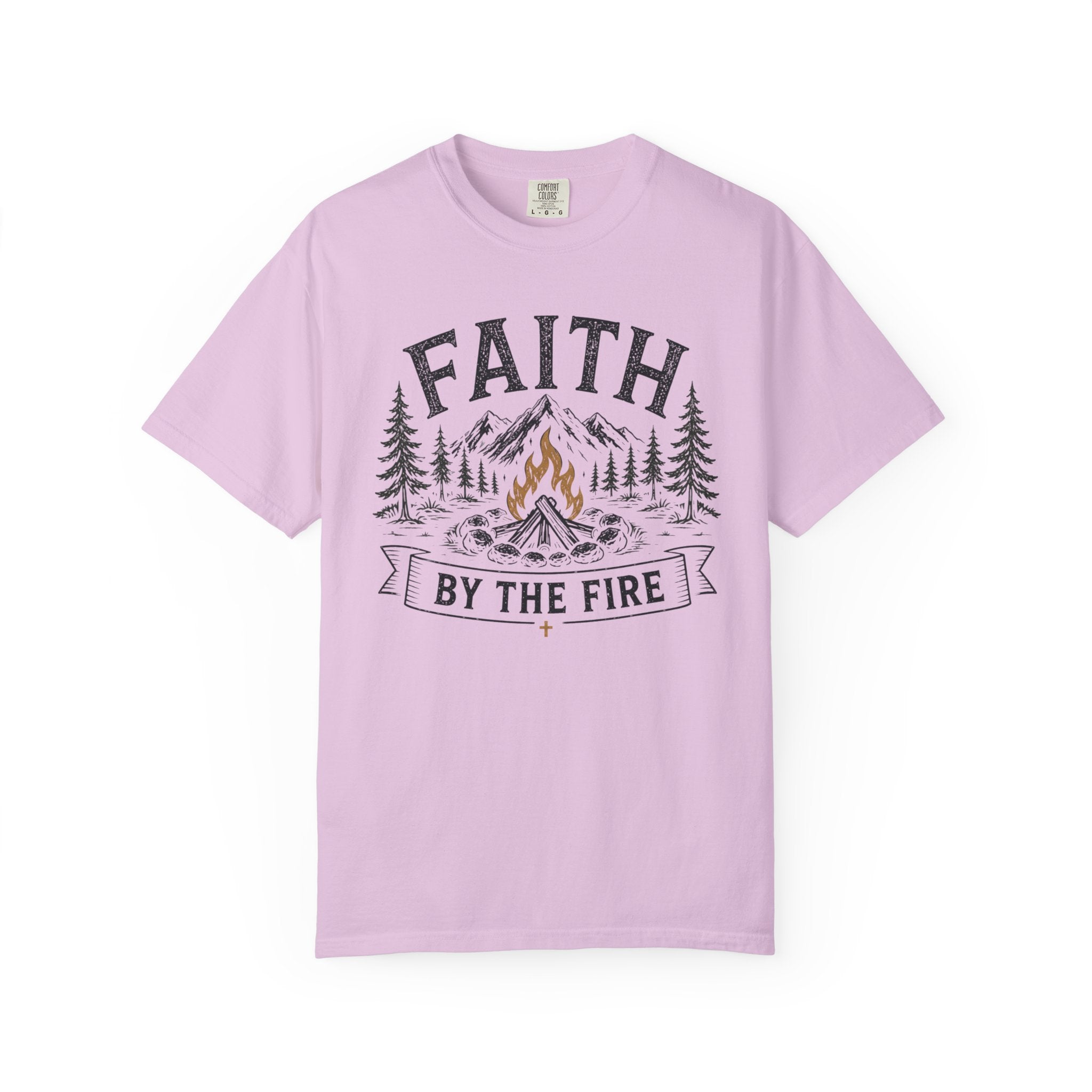Faith By The Fire - Christian Outdoors Tee