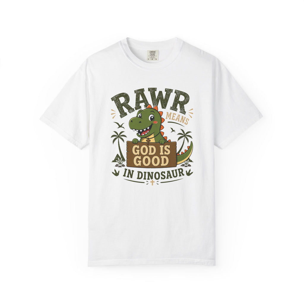 God Is Good—Even in Dinosaur | Cute Christian Dinosaur T-Shirt