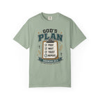 God's Plan Checklist I Christian T shirt