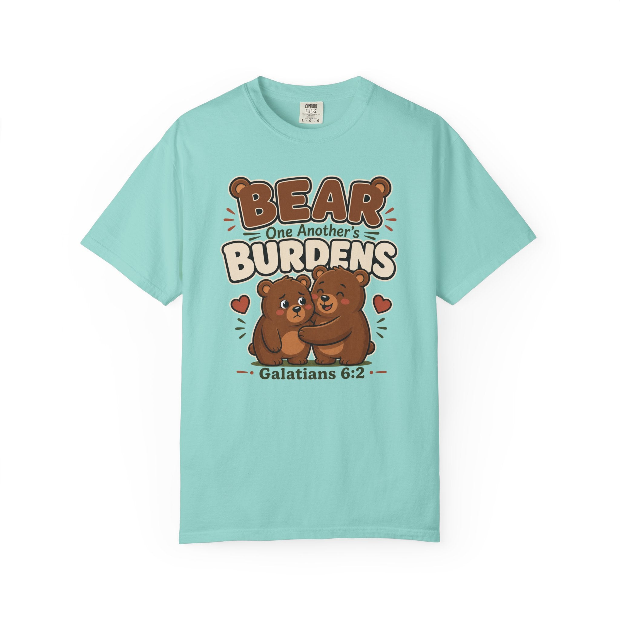 Bear Burdens - Cute Bear Christian Tee