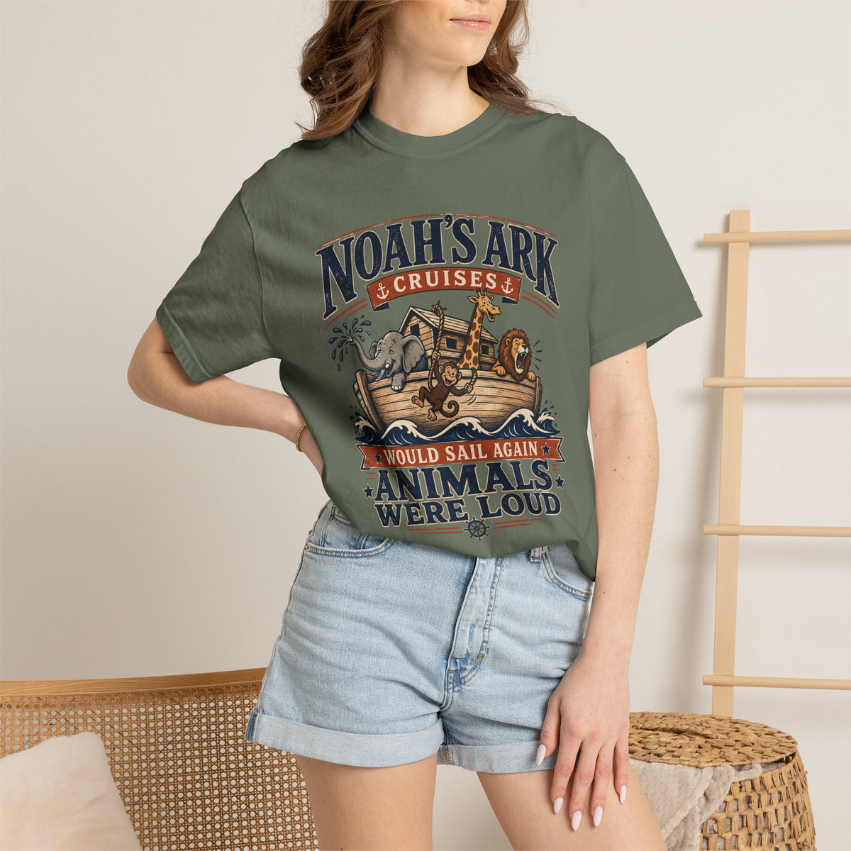Noah's Ark Cruises - Christian Funny Tee
