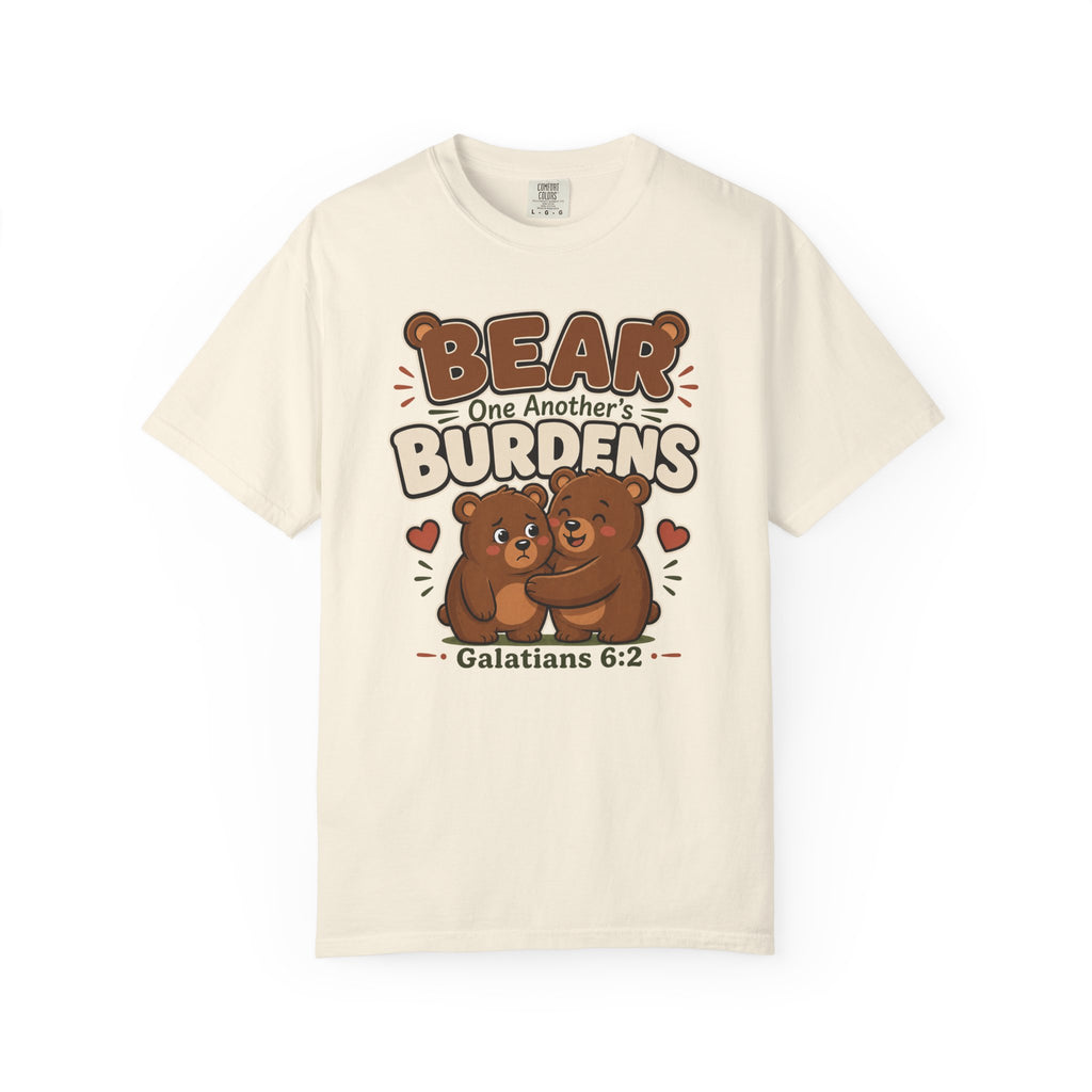 Bear Burdens - Cute Bear Christian Tee