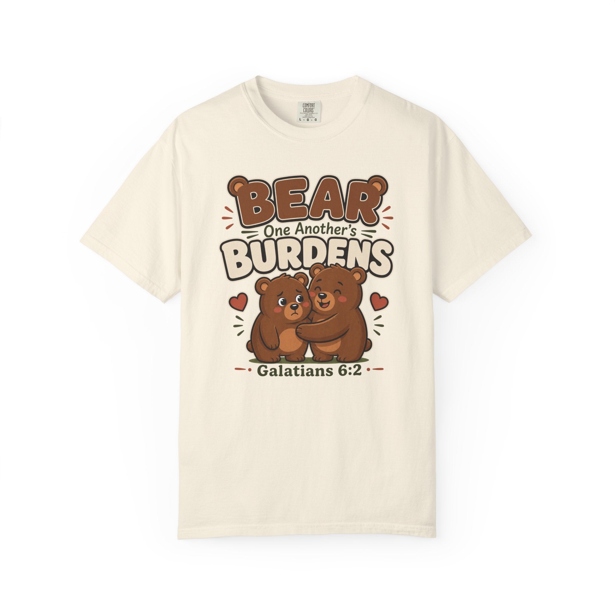 Bear Burdens - Cute Bear Christian Tee