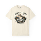 God's Creation Speaks His Name - Christian Outdoors Tee