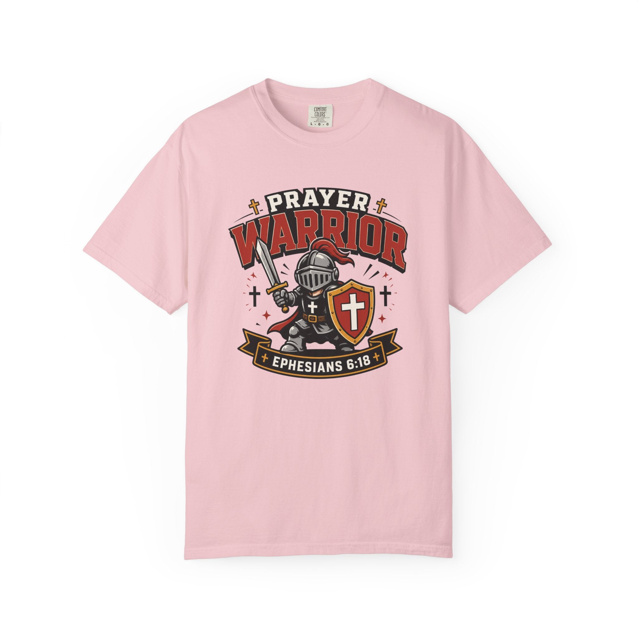 Prayer Warrior Shirt | Christian Knight T-Shirt