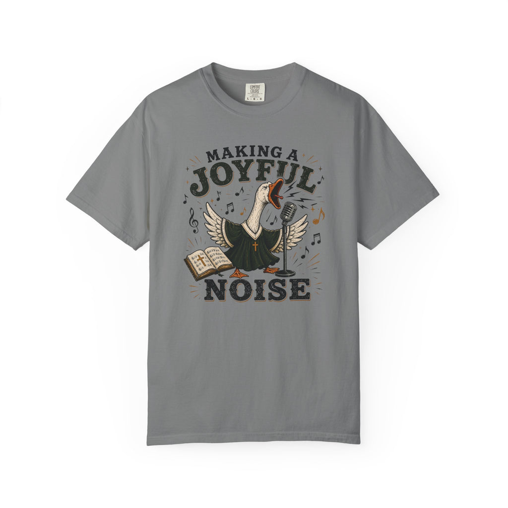 Making a Joyful Noise T-Shirt — Christian Choir/Church Music Tee