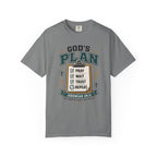 God's Plan Checklist I Christian T shirt