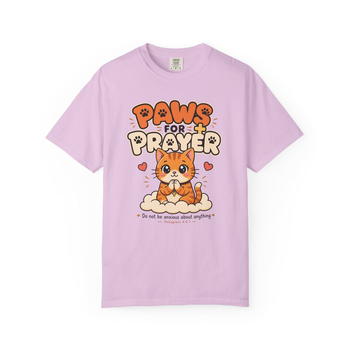 Paws For Prayer - Cute Christian Tee