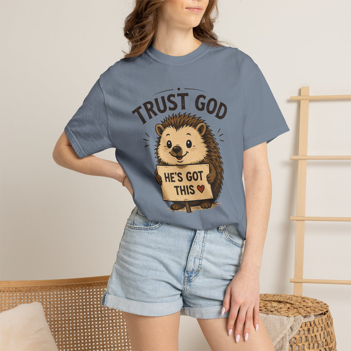 Trust God - Christian Humour Tee