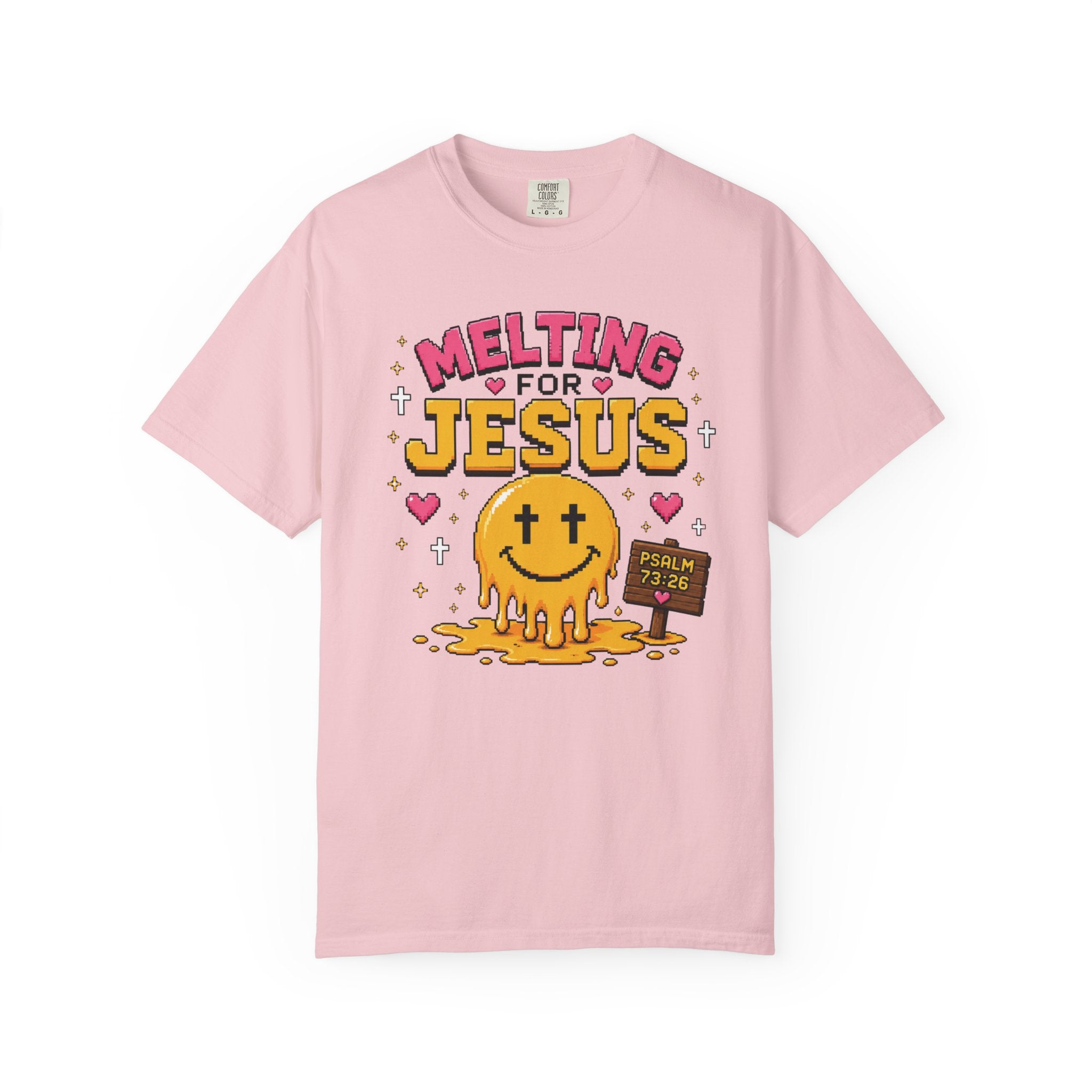 Melting For Jesus Shirt | Christian Smiley Face Tee