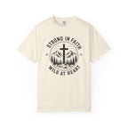 Strong In Faith Wild At Heart – Christian Tee