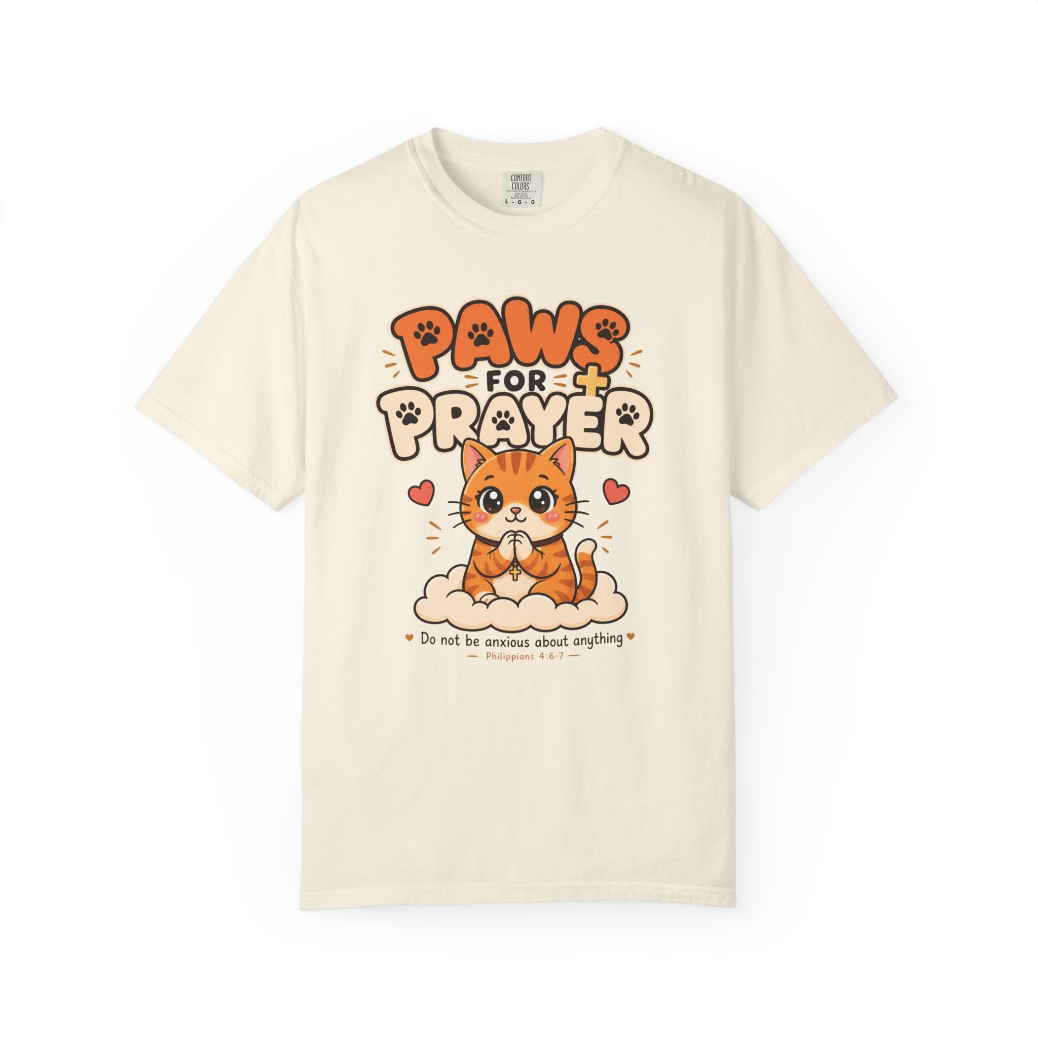 Paws For Prayer - Cute Christian Tee