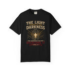 Light Over Darkness - Christian Faith Tee