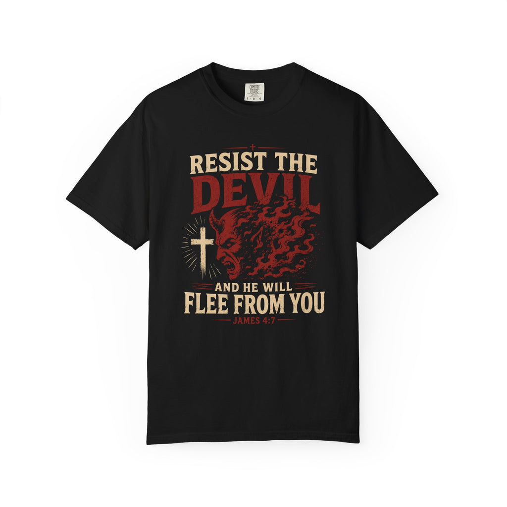 Resist The Devil - Christian Faith Tee