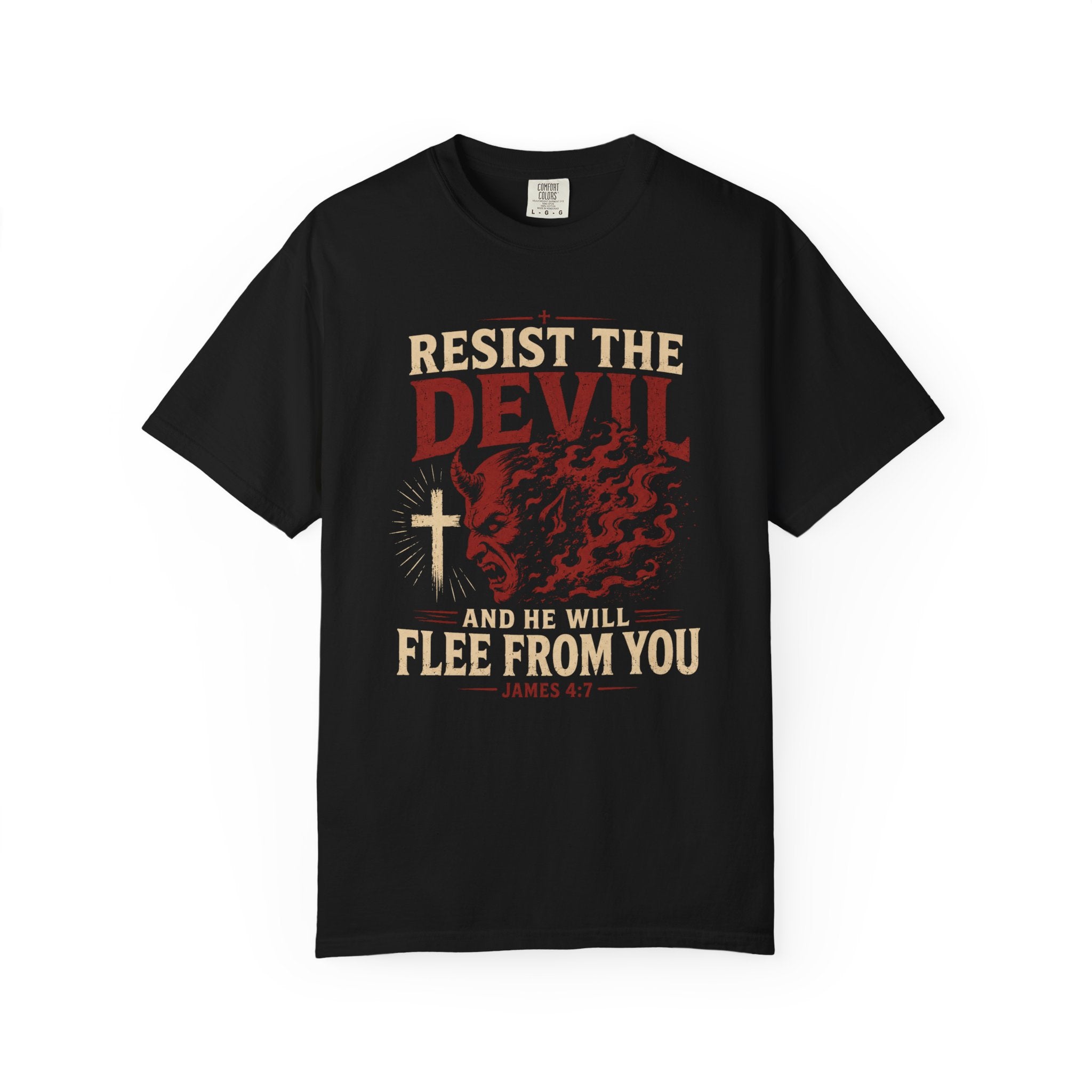 Resist The Devil - Christian Faith Tee
