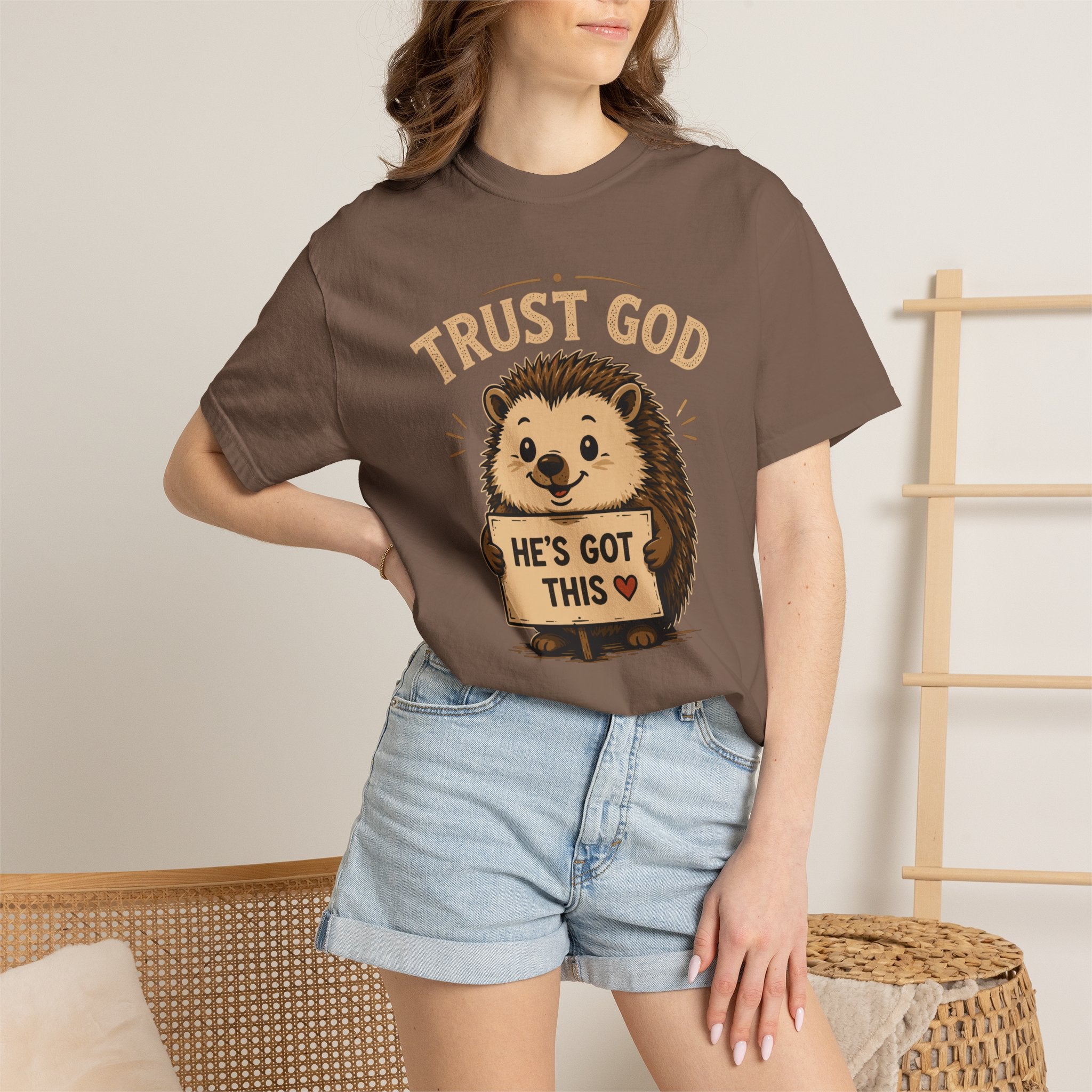 Trust God - Christian Humour Tee