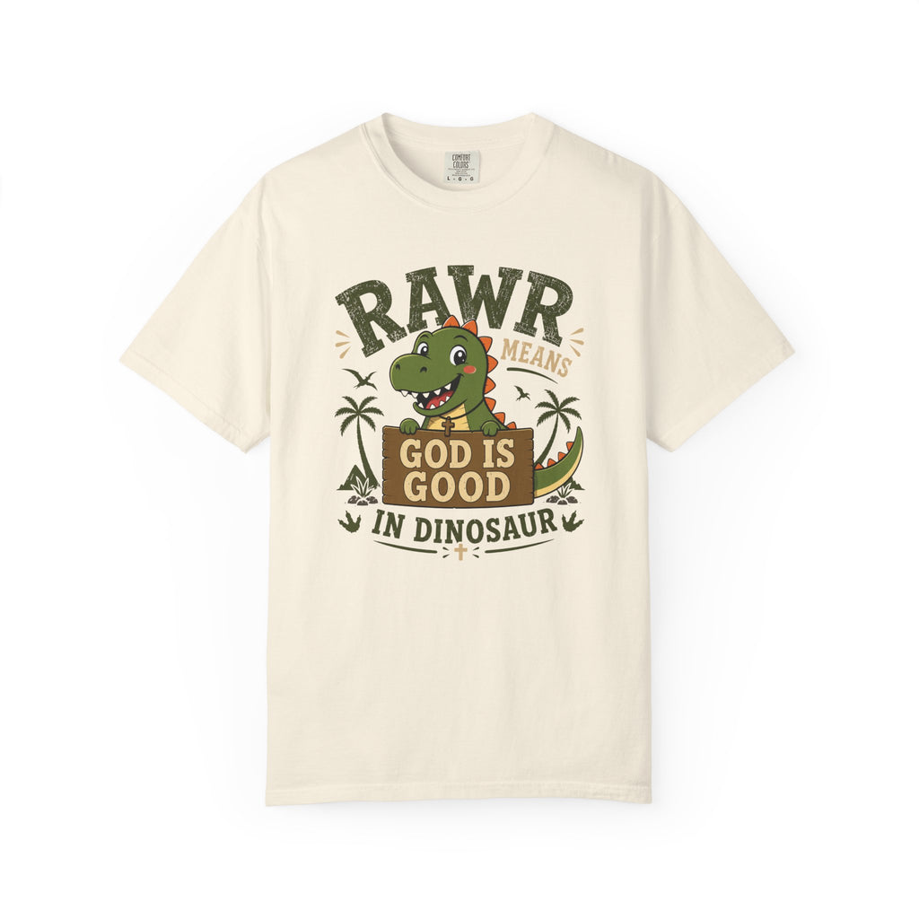God Is Good—Even in Dinosaur | Cute Christian Dinosaur T-Shirt