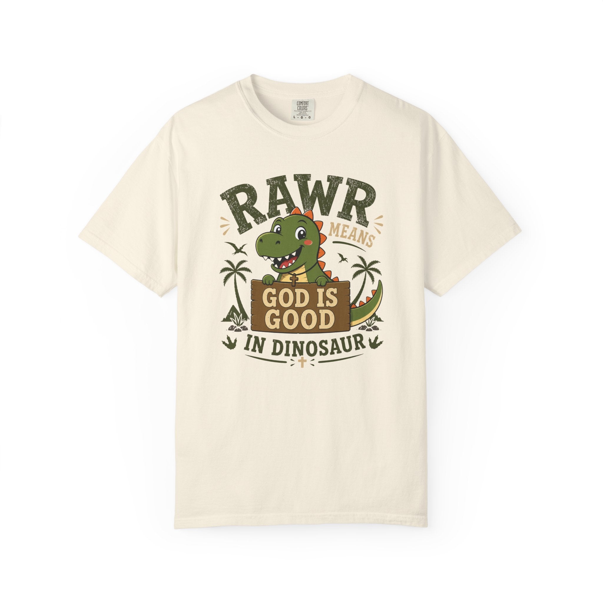 God Is Good—Even in Dinosaur | Cute Christian Dinosaur T-Shirt
