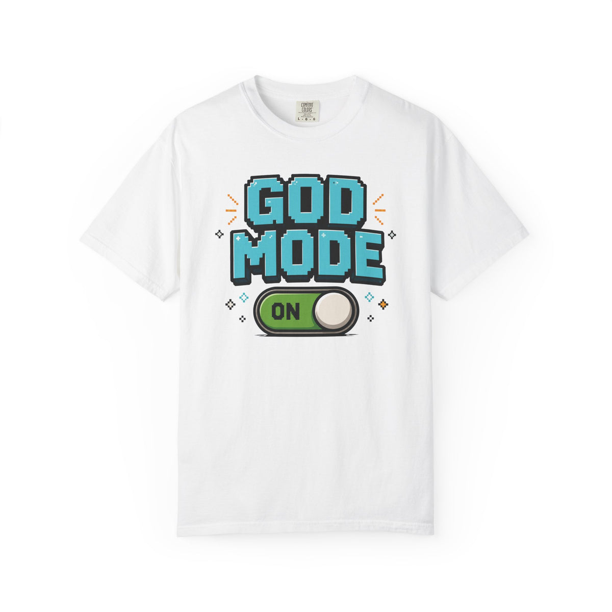 God Mode: ON | Christian Gamer T-Shirt