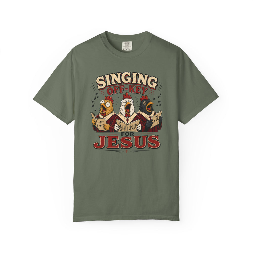 Singing for Jesus T‑Shirt — Vintage Gospel Choir Graphic Tee